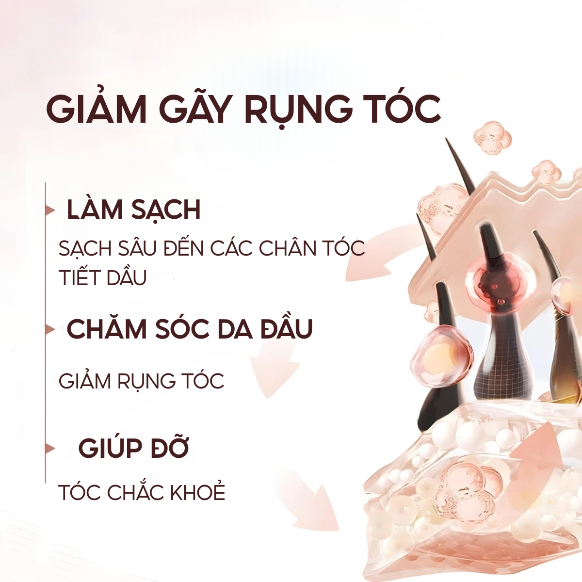 Bộ Đôi Dầu Gội - Xả Giảm Gãy Rụng Tóc, Giúp Tóc Chắc Khoẻ L'Oréal Paris Full Resist Pháp 440ml