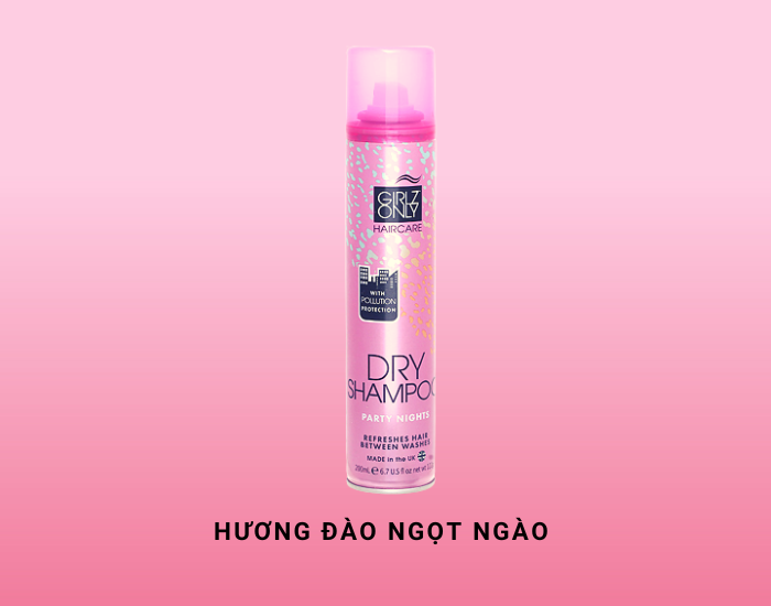 Dầu gội khô Girlz Only Dry Shampoo 100ml