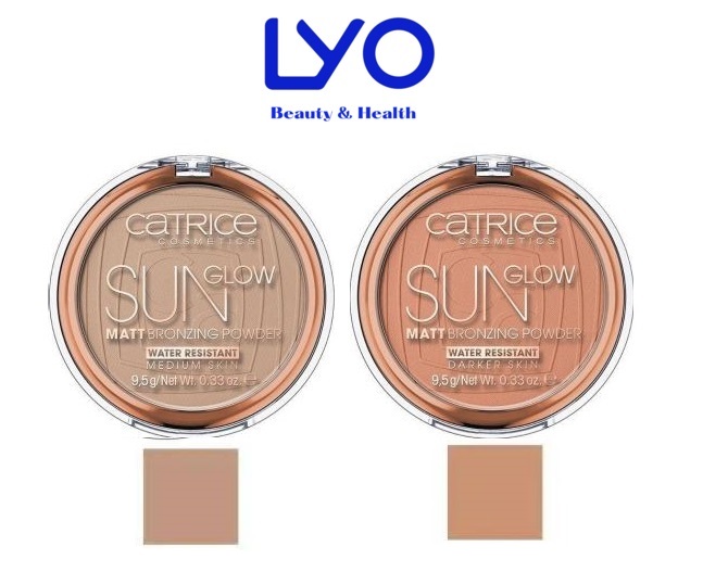 Phấn Tạo Khối Catrice Sun Glow Matt Bronzing Powder 9.5g