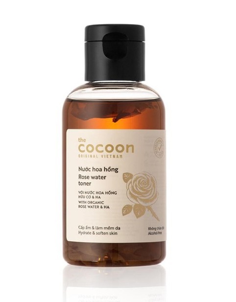 Nước Hoa Hồng Cấp Ẩm Làm Mềm Da Cocoon Rose Water Toner 140ml