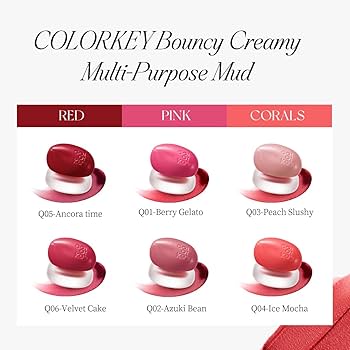 e990 - Son hũ đa năng Colorkey Bouncy Creamy Multi-Purpose Mud 4.5g