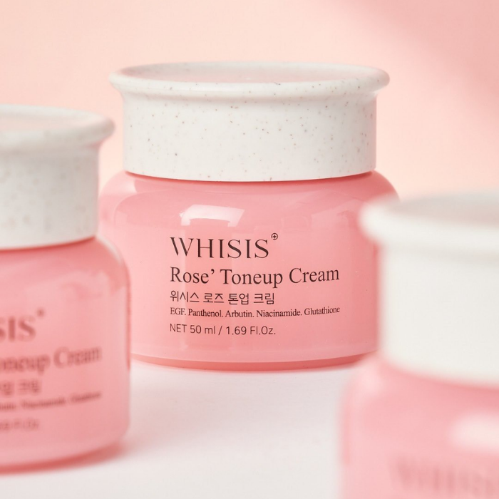 c56 - Kem Dưỡng Whisis Kem Rose Tone Up 50ml - Dưỡng trắng, nâng tone, cấp ẩm