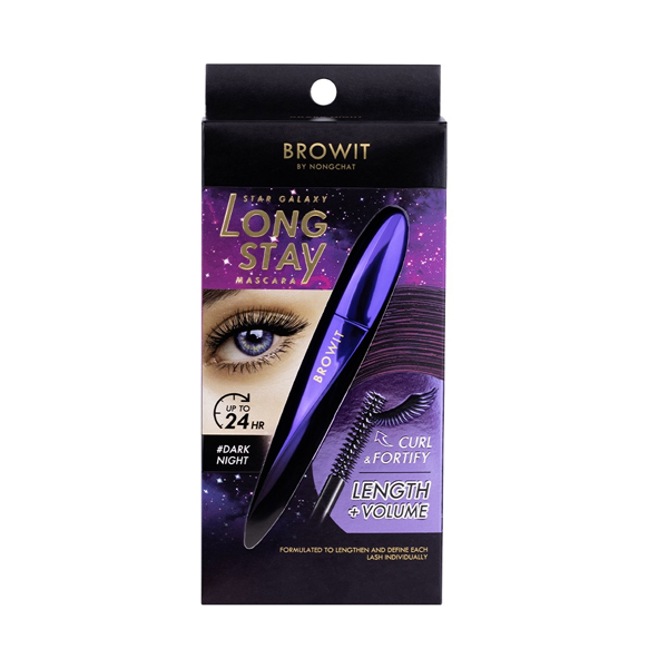 Mascara Dài Mi Star Galaxy Long Stay Dày Mi Browit By Nongchat Chống Nước, Lâu Trôi 8g LYO