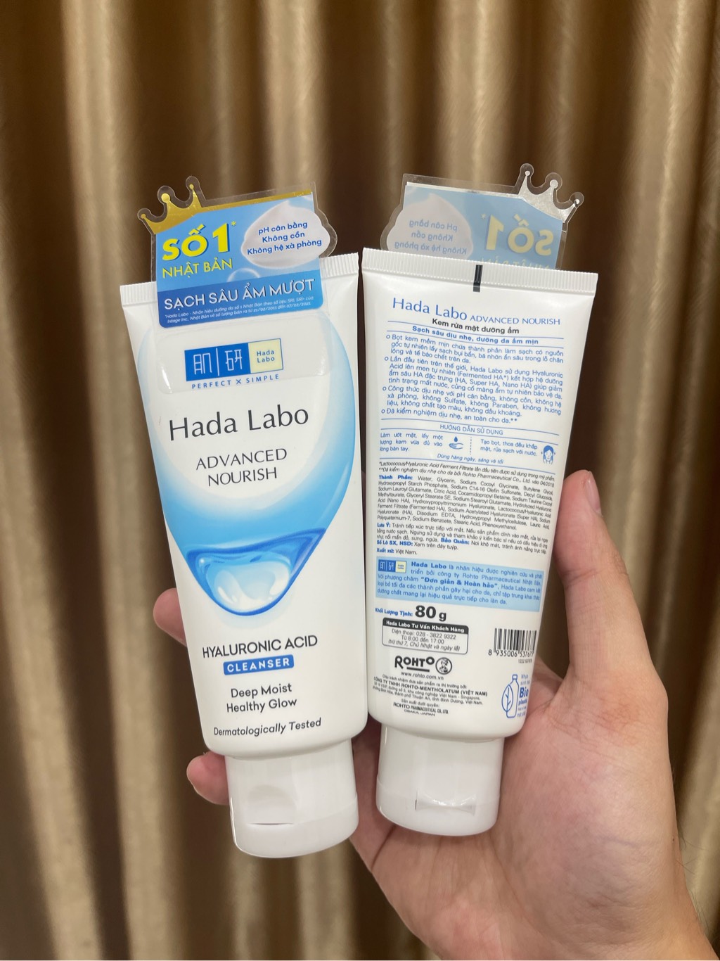 c936 - Sữa Rửa Mặt Dưỡng Da Hada Labo 80g