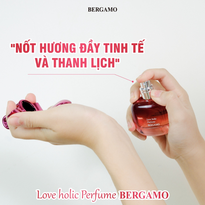 Trọn bộ nước hoa cao cấp Bergamo Perfume For Women 30ml