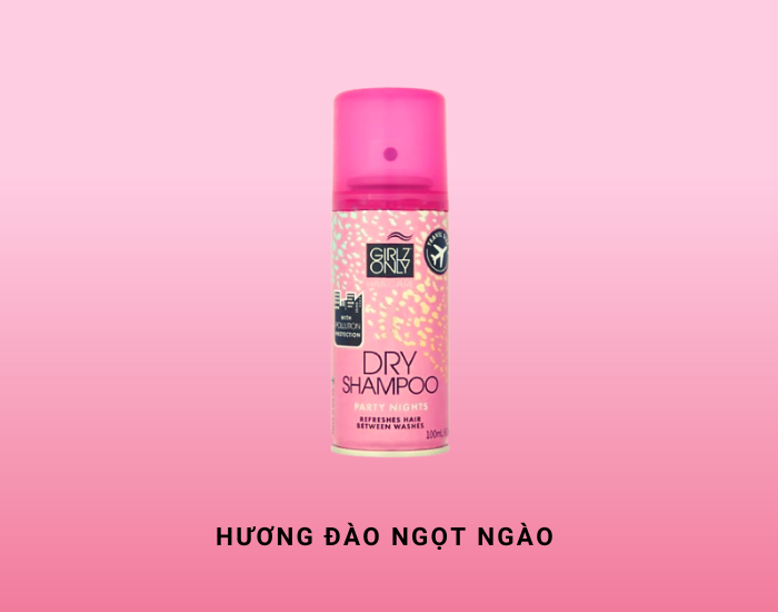Dầu gội khô Girlz Only Dry Shampoo 100ml