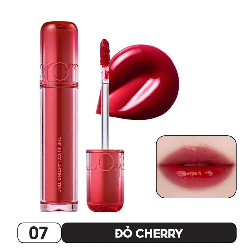 Son Romand (Son Kem Lì Zero Velvet, Son Bóng Juicy Lasting và Glasting Water Tint)