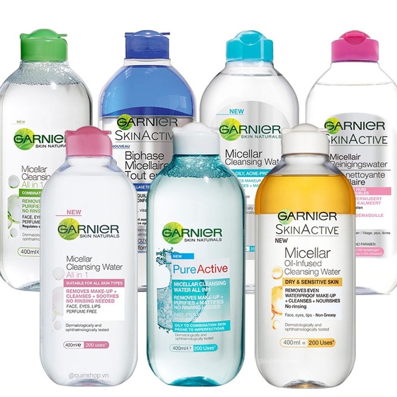 Nước Tẩy Trang Garnier 700ml ( Màu Hồng nhạt )