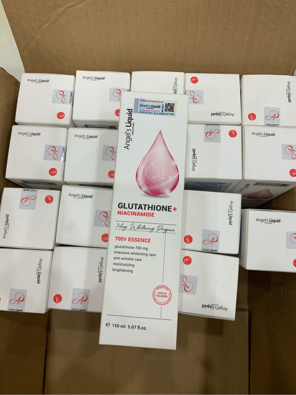 b554 - Angel's Liquid - Nước hoa hồng trắng da 7DAY Glutathione + Niacinamide Treatment Essence 150ml