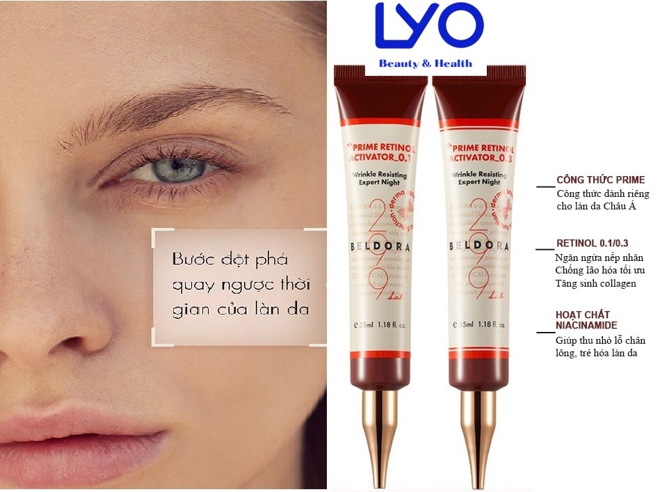 Kem Dưỡng Beldora 299 Prime Retinol Activator 0.1% 35ml