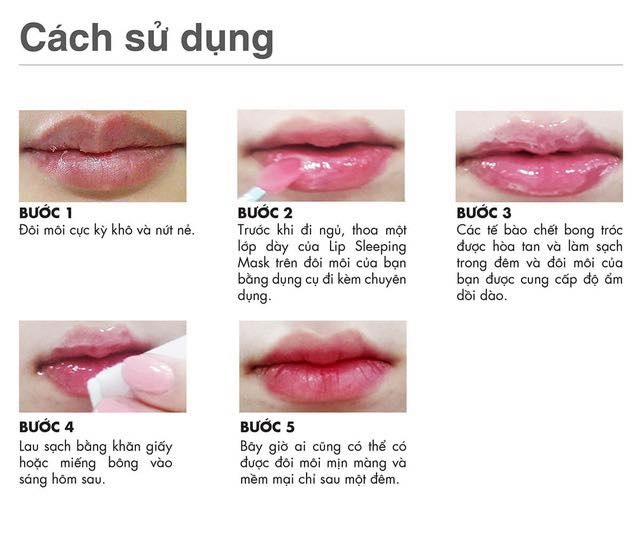Mặt Nạ Ngủ Dưỡng Ẩm Và Phục Hồi Môi Thâm Laneige Special Care Lip Sleeping Mask 3g (Mini)