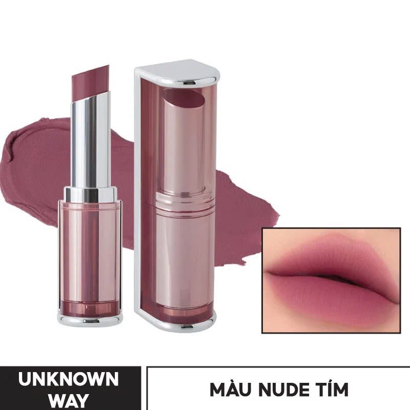 Son Thỏi Mịn Lỳ 3CE Soft / Blur Matte Lipstick (Vỏ Trong Suốt)