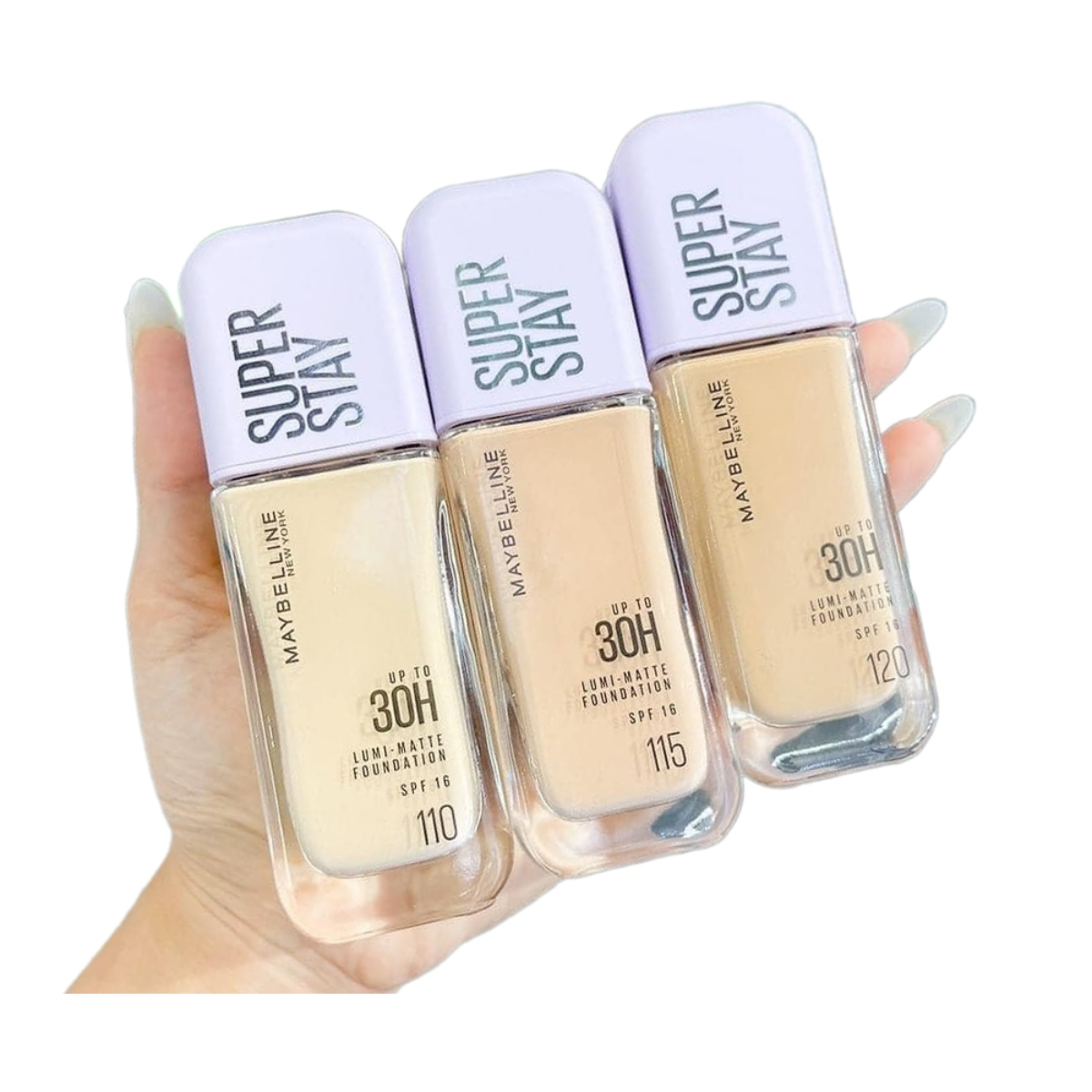 Kem Nền Bắt Sáng Superstay Lumi Matte 30H Che Phủ Siêu Nhẹ Mặt Maybelline New York Mỹ 35ml