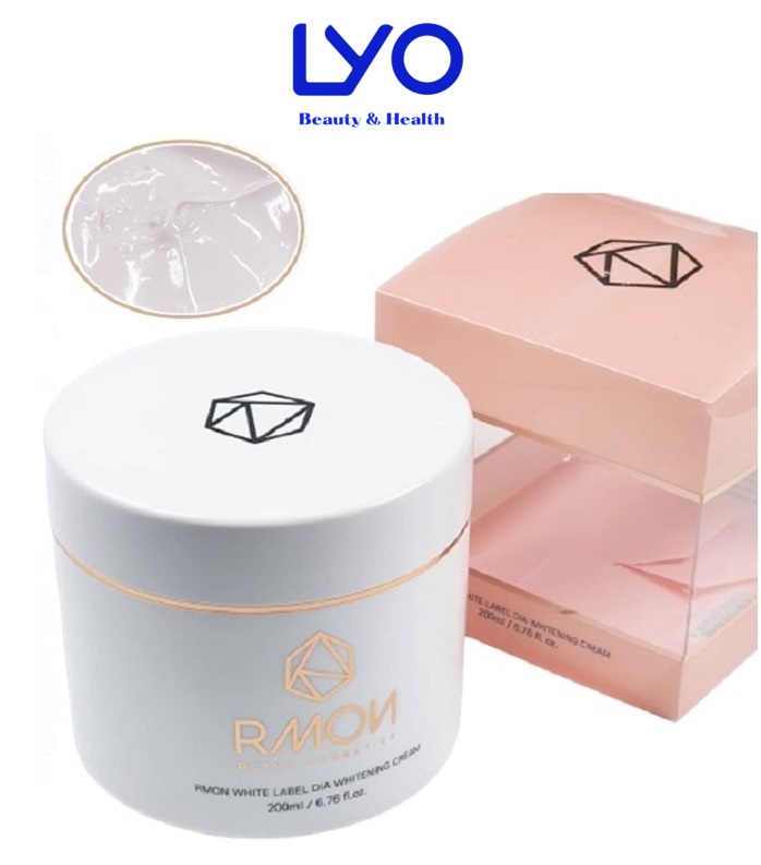 Kem Dưỡng Trắng Body Rmon White Label Dia Whitening Cream 200ml