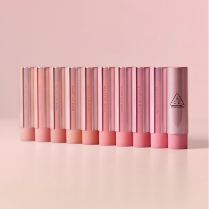 Son Bóng Dưỡng Môi 3CE Glazy Lip Glow Dạng Thỏi Có Màu, Hàn Quốc