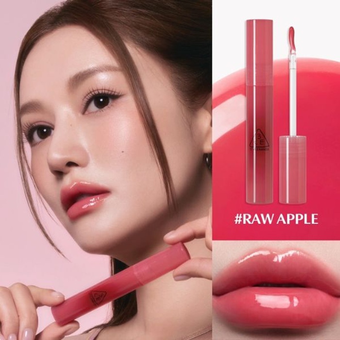 Son Bóng Dạng Gel 3CE Drop Glow Gel Son Rạng Rỡ Đôi Môi Hàn Quốc 4g