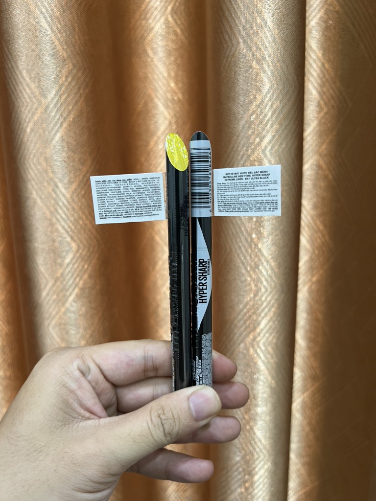 e312 - Maybelline - Bút Kẻ Mắt Nước Siêu Sắc Mảnh Hyper Sharp Extreme Liner - BK-1 - Utra Black