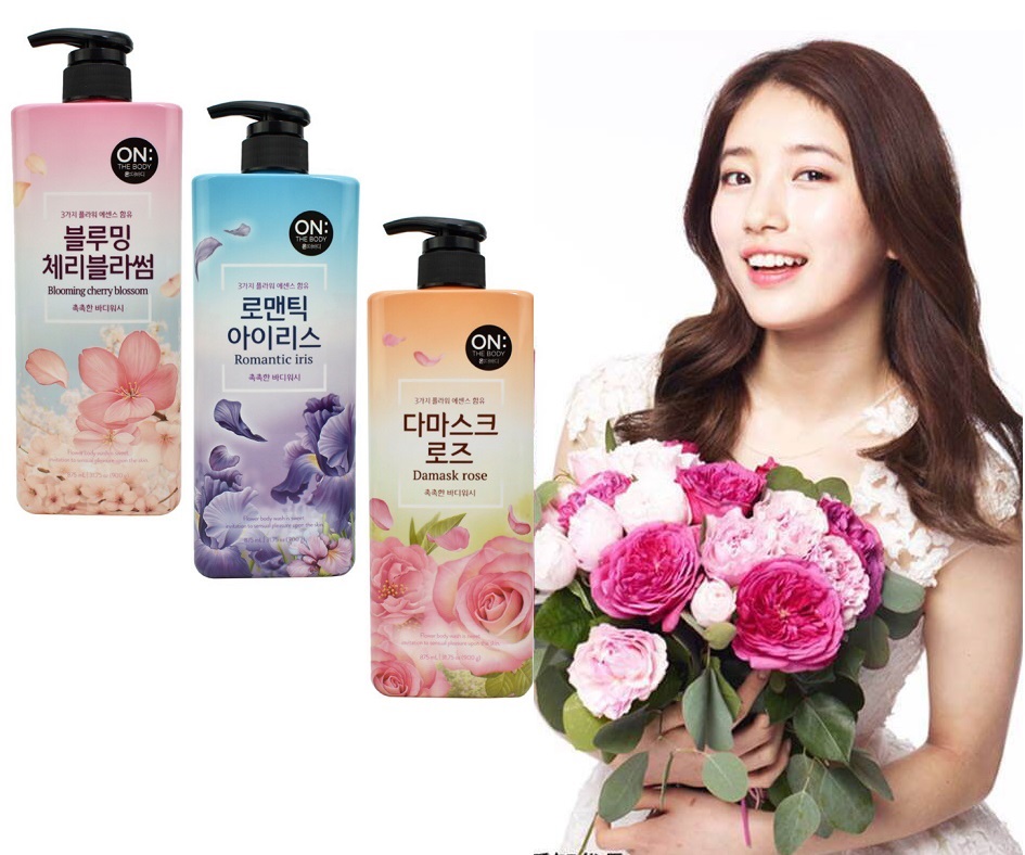 Sữa tắm hương nước hoa On The Body Hàn Quốc 875ml