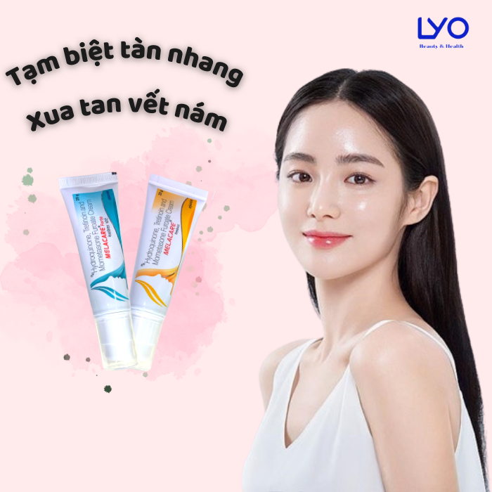 Kem Dưỡng Melacare Ajanta Làm Mờ Thâm Nám, Xóa Tàn Nhang ( màu xanh ) 25g