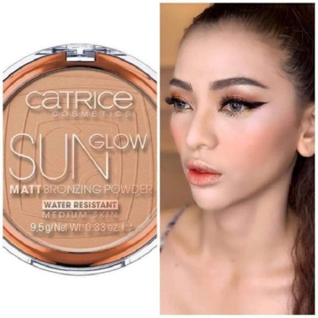 Phấn Tạo Khối Catrice Sun Glow Matt Bronzing Powder 9.5g