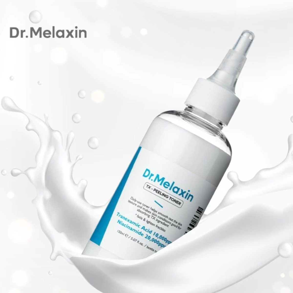 Nước Hoa Hồng Toner Nám Sáng Da Dr.Melaxin TX Peeling Toner Cải Thiện Sắc Tố, Trắng Da, Đều Màu, Hàn Quốc 150ml