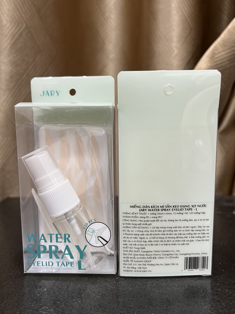 e419 - Jary - Miếng Dán Kích Mí Sẵn Keo Dạng Xịt Nước Water Spray Eyelid Tape