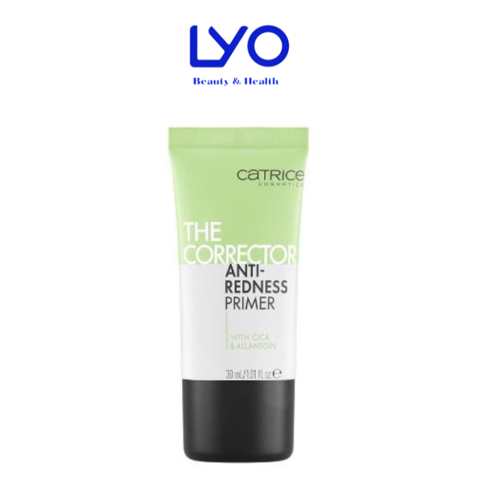 Kem lót kiềm dầu đều màu da CATRICE Primer Anti - Redness 30ml