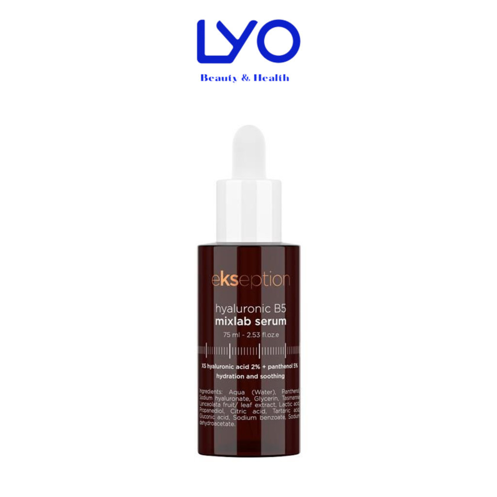 Serum  Tinh Chất Phục Hồi Da, Giảm Mẩn Đỏ Ekseption Hyaluronic B5 Mixlab Serum 75ml