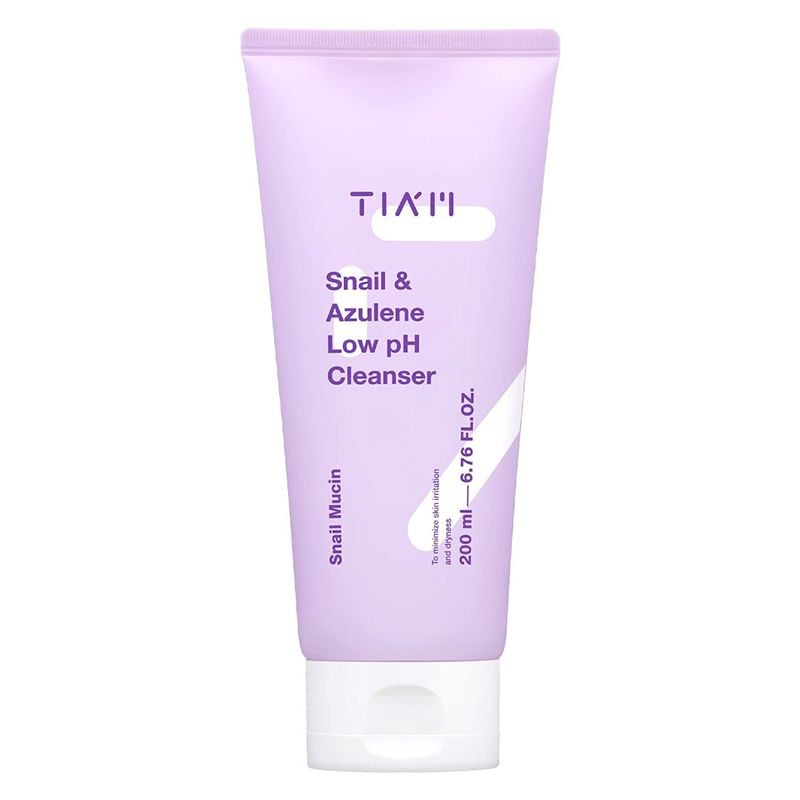 f053 - Tiam - Sữa rửa mặt dịch ốc sên Snail & Azulene Low PH Cleanser