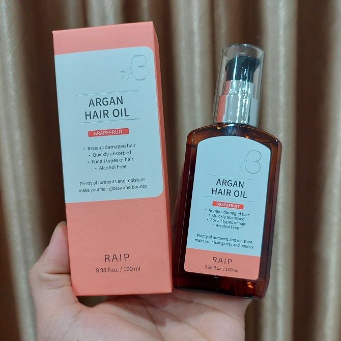 Tinh Dầu Dưỡng Tóc Raip R3 Argan Hair Oil 100ml