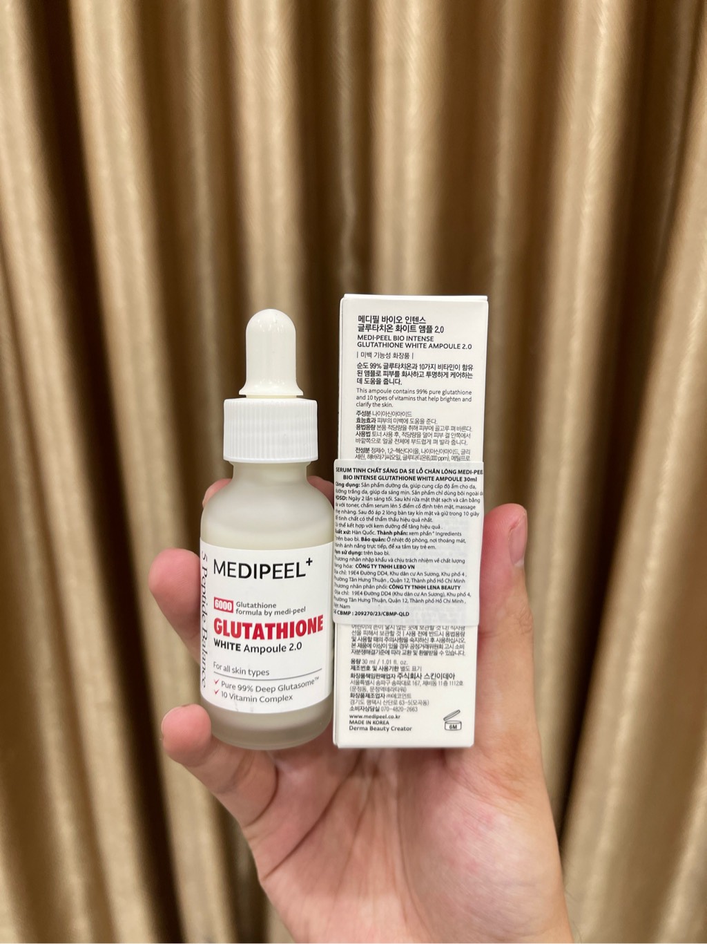 Tinh Chất Dưỡng Trắng Medi-Peel Bio-Intense Glutathione 600 White Ampoule 30ml
