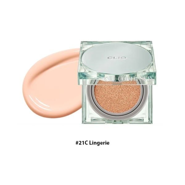 f171 - Clio - Phấn nước CLIO KILL COVER SKIN FIXER CUSHION SPF 50+, PA+++