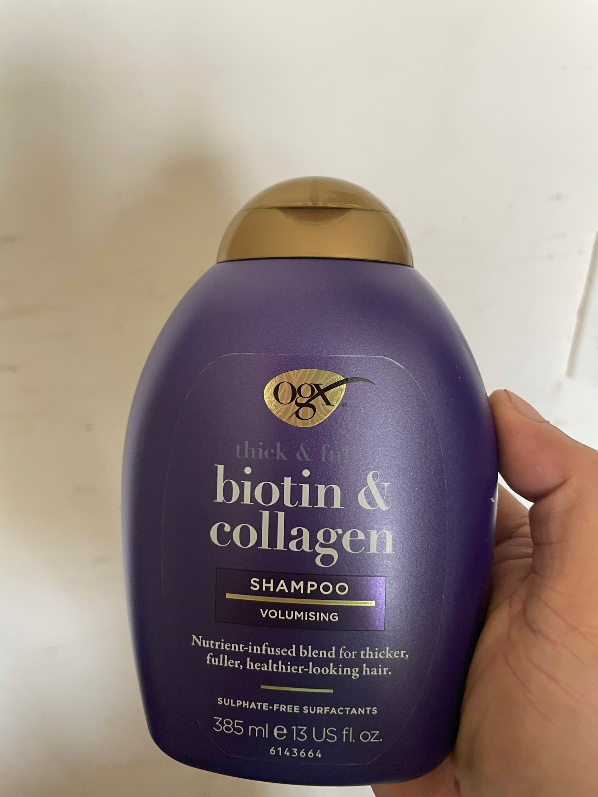 e378 - OGX - Cặp Gội Xả Thick & Full Biotin & Collagen 385ml