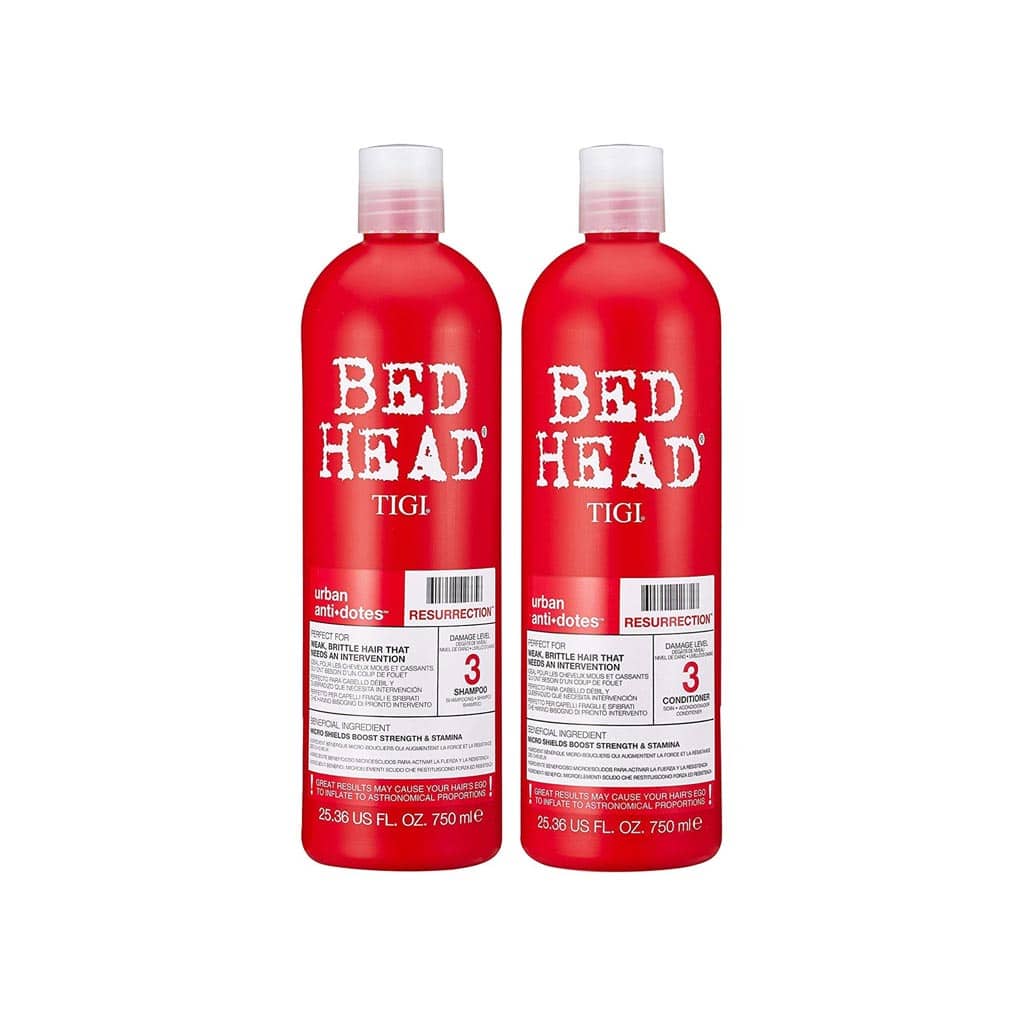 Cặp Dầu Gội Xả Phục Hồi Tóc TiGi Đỏ Bed Head Urban Anti+dotes 750ml