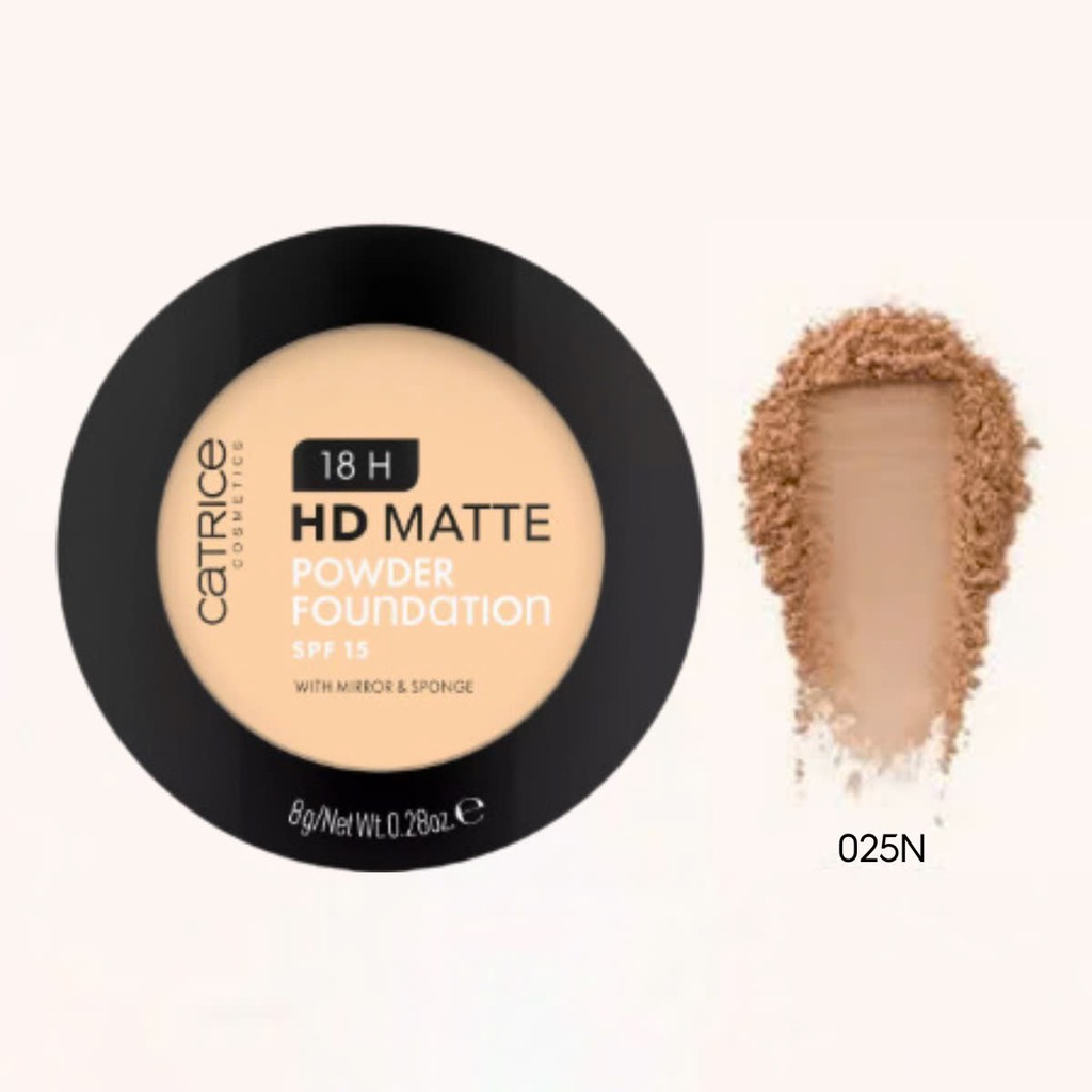 a314 - Catrice - Phấn Nền Kiềm Dầu 18H HD Matte Powder Foundation 8g