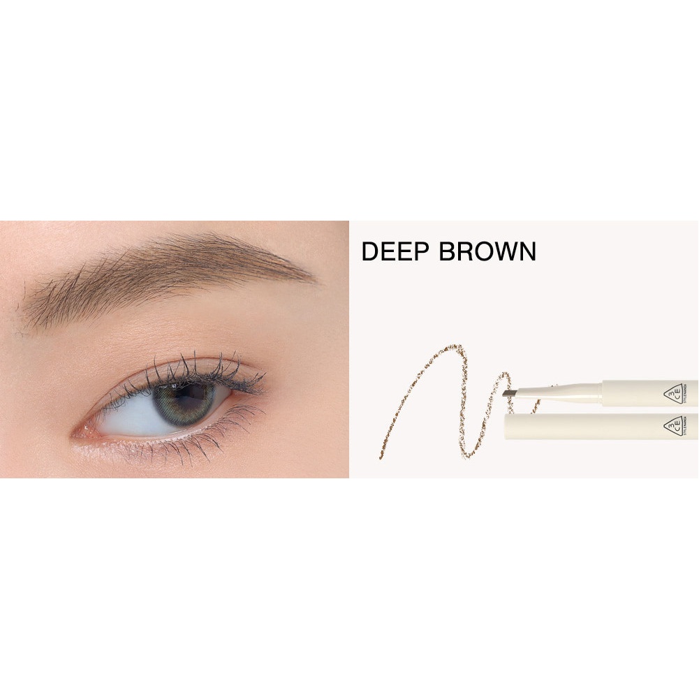 e334 - 3CE - Bút Chì Kẻ Mày 3CE Easy Brow Designing Pencil
