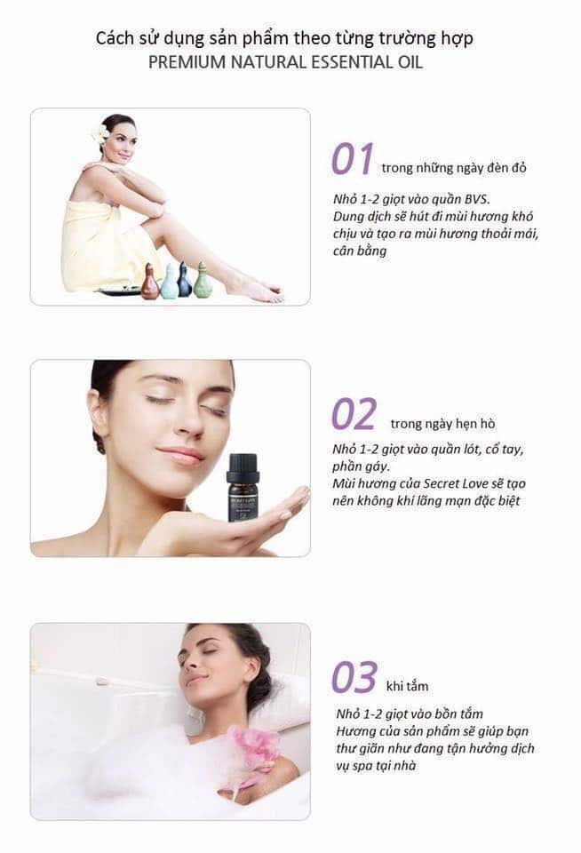 Nước hoa vùng kín Dionel Secret Love 5ml Hàn Quốc 2in1