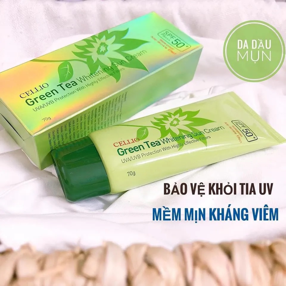 Kem chống nắng Cellio Sun Cream SPF50+ PA+++