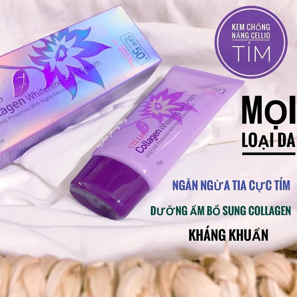 Kem chống nắng Cellio Sun Cream SPF50+ PA+++
