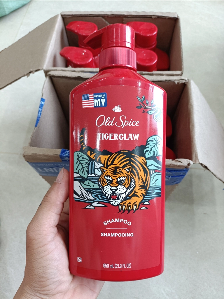 e543 - Dầu Gội Xả 2in1 Old Spice 650ml Chính Hãng Mỹ nhiều mùi hương cho nam giới