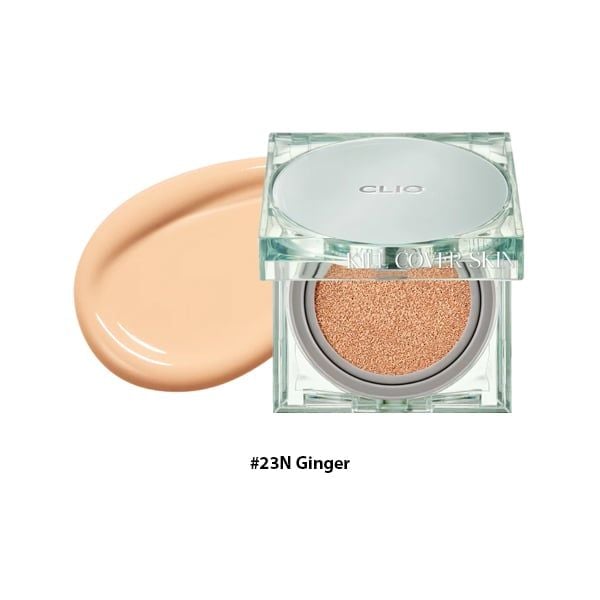 f171 - Clio - Phấn nước CLIO KILL COVER SKIN FIXER CUSHION SPF 50+, PA+++