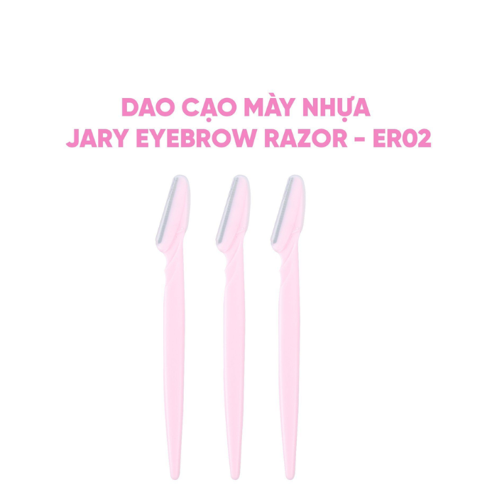 Set 3 Dao Cạo Lông Mày Jary Eyebrow Razor Hàn Quốc
