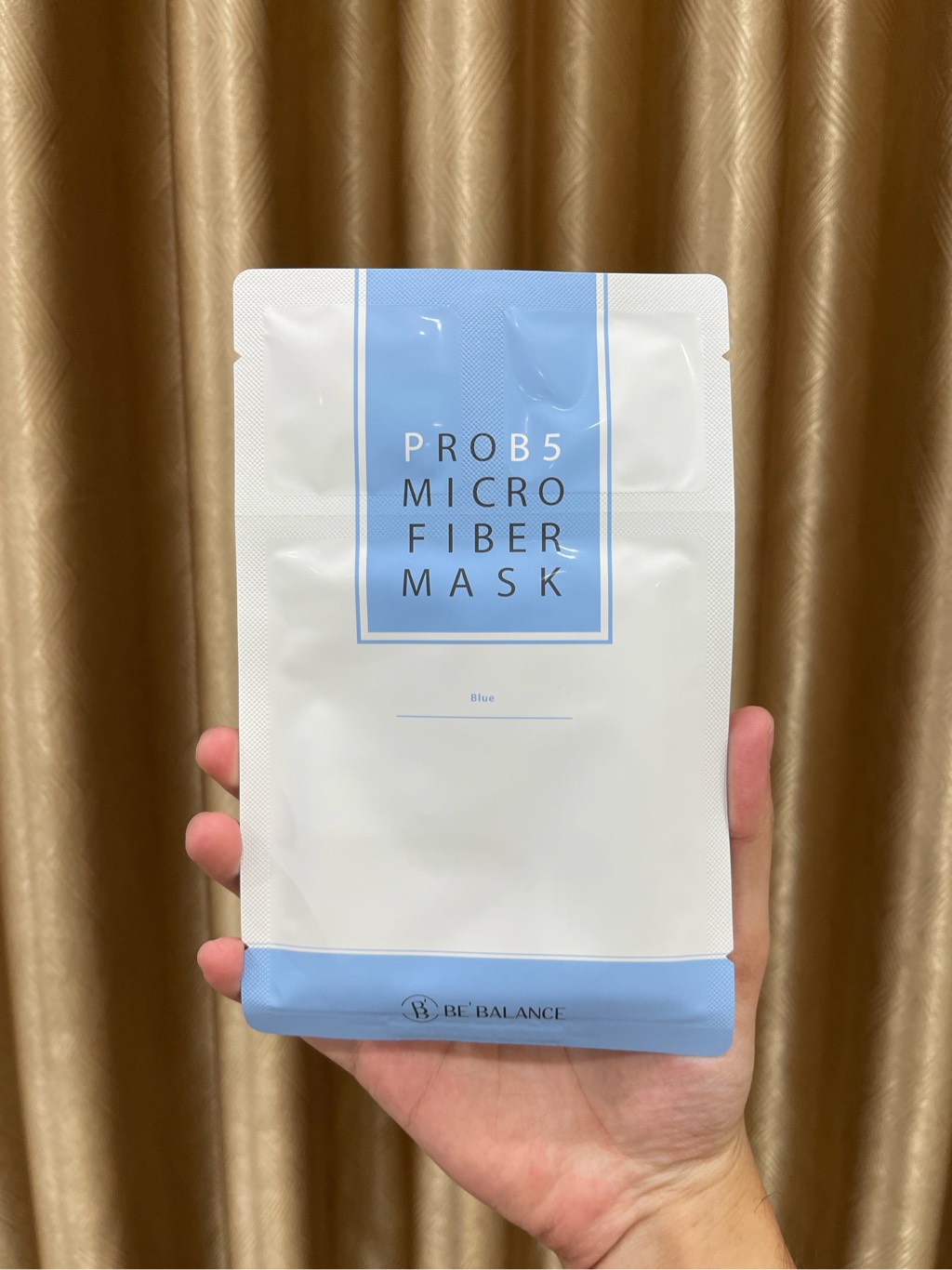 Combo 10 Miếng Mặt Nạ Vải Vi Sợi Be'Balance Micro Fiber Mask 3in1 Cấp Ẩm, Làm Dịu & Giúp Làm Đẹp Da Hàn Quốc 30g