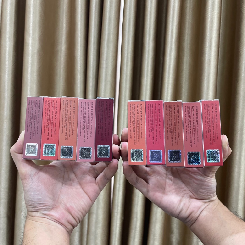 Son Thỏi Mịn Lỳ 3CE Soft / Blur Matte Lipstick (Vỏ Trong Suốt)