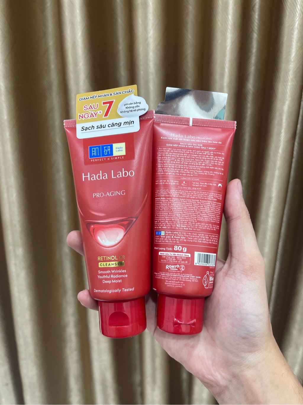 c936 - Sữa Rửa Mặt Dưỡng Da Hada Labo 80g
