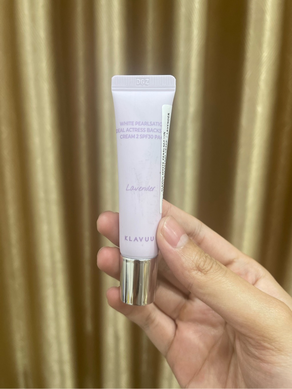 e278 - Klavuu - Kem Lót White Pearlsation Ideal Actress Backstage Cream SPF30 PA++ 10ml