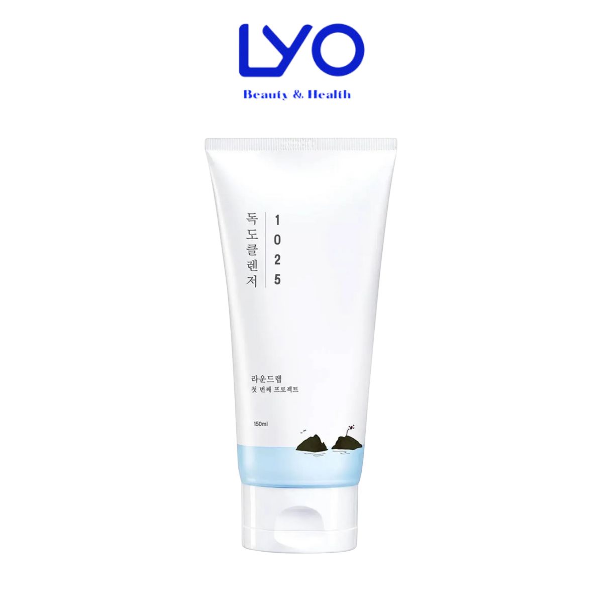 Sữa Rửa Mặt Round Lab 1025 Dokdo Cleanser 150ml tạo bọt mềm mịn dễ chịu