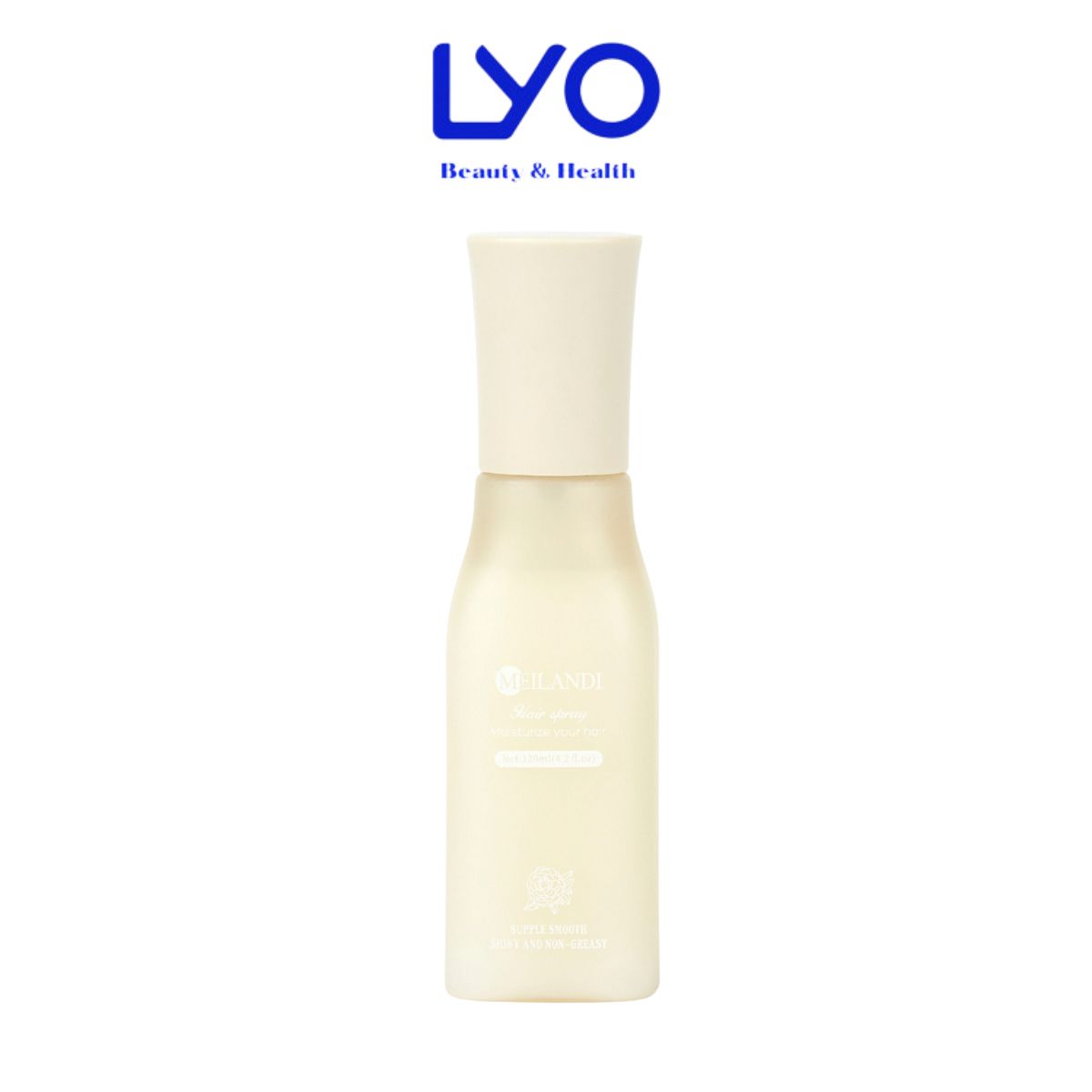 Xịt dưỡng tóc MEILANDI MOISTURIZE SMOOTH HAIR SPRAY dưỡng ẩm, suôn mượt, chống nhiệt 120ml LYO