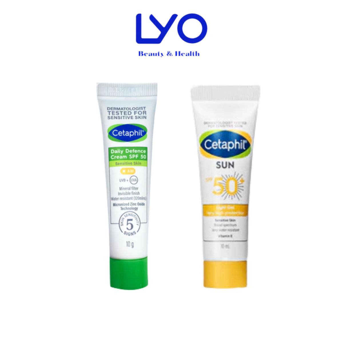 Kem chống nắng Cetaphil dưỡng ẩm 2in1 Cetaphil Daily Defense Cream SPF50 10gram