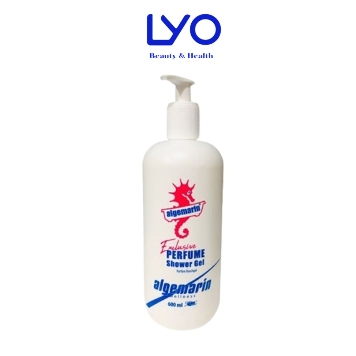 d570 - Sữa Tắm Trắng Da Cá Ngựa Đức Algemarin Perfume Shower Gel 600ml